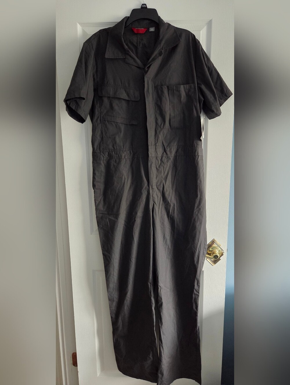 Craftstman Black Utility Jumpsuit with Teflon Protector